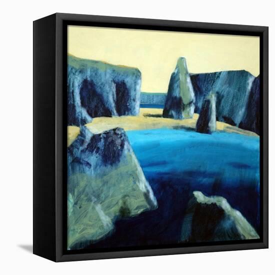 Kynance Cove-Paul Powis-Framed Premier Image Canvas