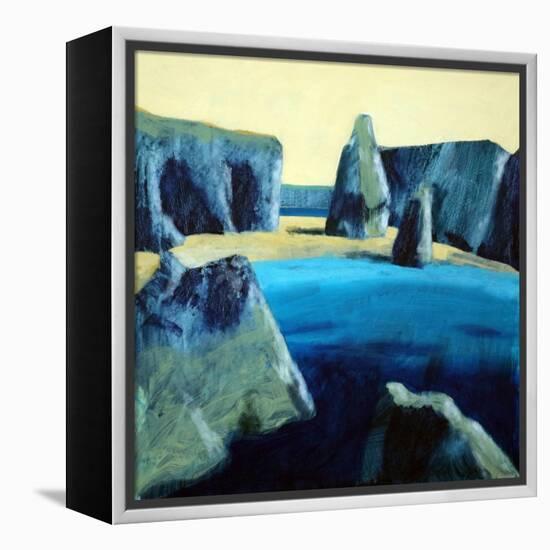 Kynance Cove-Paul Powis-Framed Premier Image Canvas