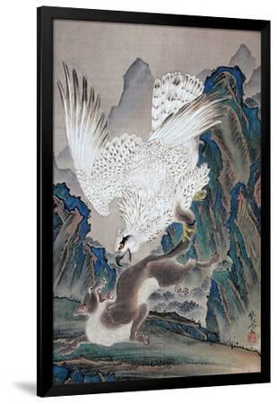 アート作品[WHITE BURIAL 1] Kōno Bairei 幸野楳嶺 | Bairei Picture Album of One Hundred