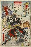 Muramatsu Sandayu Takanao and Yanagihara Heiemon-Kyosai Kawanabe-Framed Giclee Print
