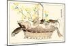 Kyosai Rakuga - Catfish-Kyosai Kawanabe-Mounted Giclee Print