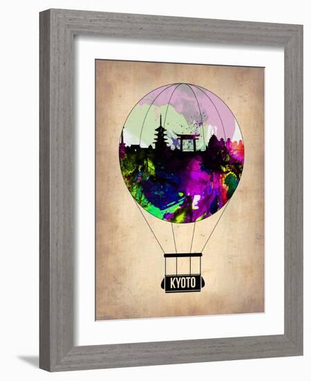 Kyoto Air Balloon-NaxArt-Framed Art Print