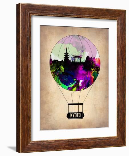 Kyoto Air Balloon-NaxArt-Framed Art Print