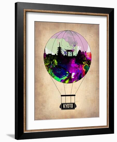 Kyoto Air Balloon-NaxArt-Framed Art Print