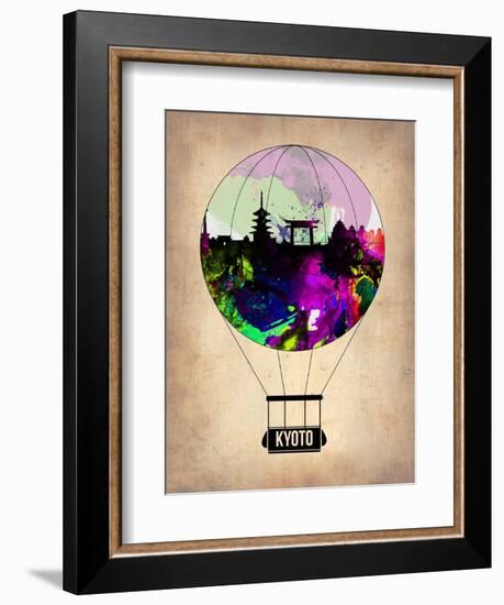 Kyoto Air Balloon-NaxArt-Framed Art Print