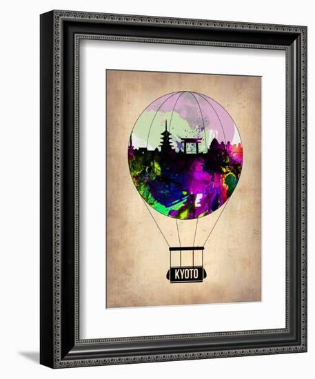 Kyoto Air Balloon-NaxArt-Framed Art Print