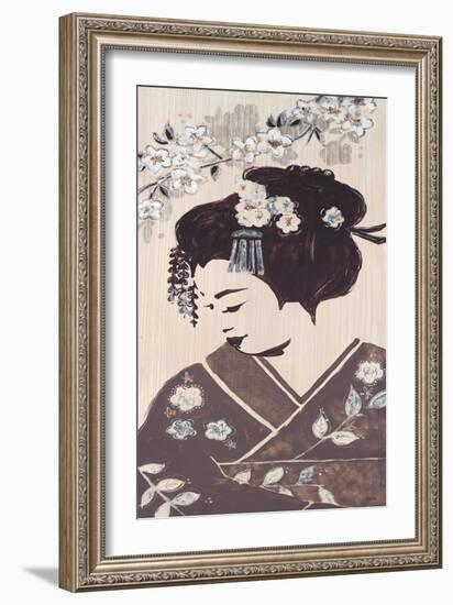 Kyoto Geisha-Bella Dos Santos-Framed Art Print