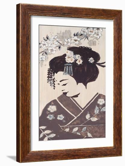 Kyoto Geisha-Bella Dos Santos-Framed Art Print