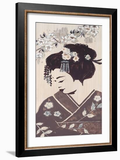 Kyoto Geisha-Bella Dos Santos-Framed Art Print