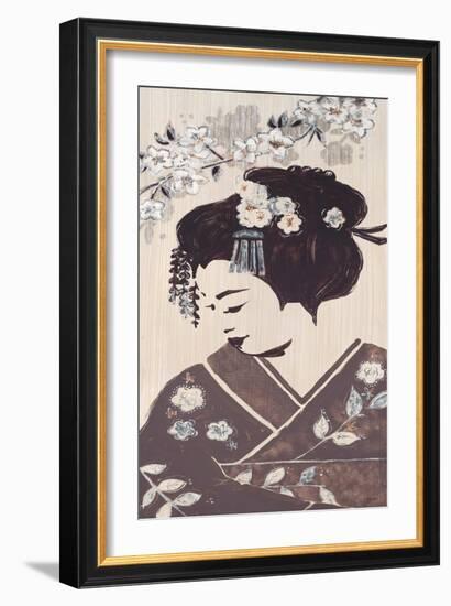 Kyoto Geisha-Bella Dos Santos-Framed Art Print