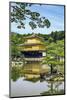 Kyoto, Japan. Kinkaku-Ji, Temple of the Golden Pavilion, also known as Rokuon-Ji-Miva Stock-Mounted Photographic Print