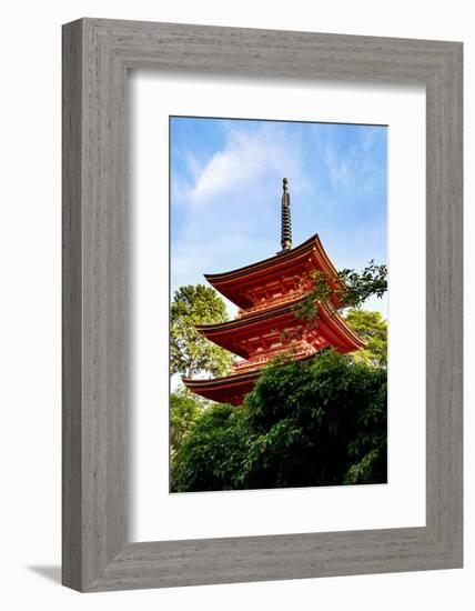 Kyoto, Japan. Taisan-ji Temple nearby Kiyomizu-dera Temple-Miva Stock-Framed Photographic Print