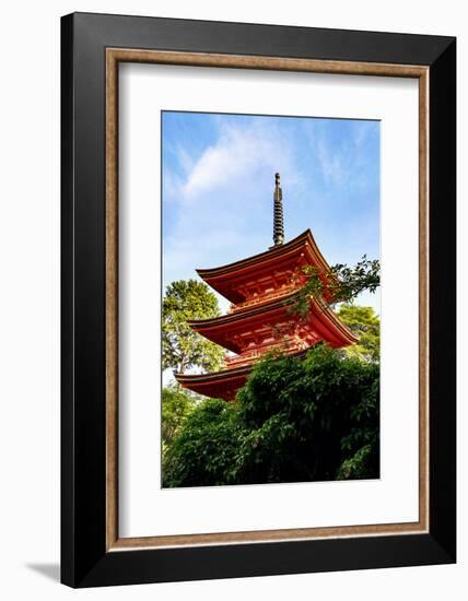 Kyoto, Japan. Taisan-ji Temple nearby Kiyomizu-dera Temple-Miva Stock-Framed Photographic Print