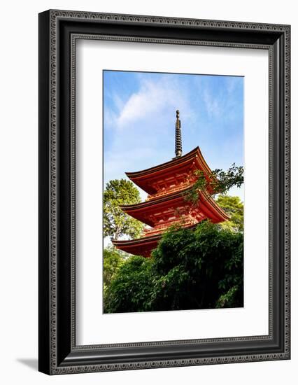 Kyoto, Japan. Taisan-ji Temple nearby Kiyomizu-dera Temple-Miva Stock-Framed Photographic Print