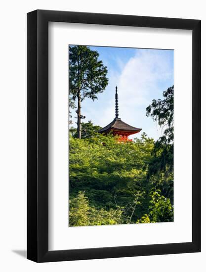 Kyoto, Japan. Taisan-ji Temple nearby Kiyomizu-dera Temple-Miva Stock-Framed Photographic Print