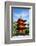 Kyoto, Japan. Three-storied pagoda at Taisan-ji Temple nearby Kiyomizu-dera Temple-Miva Stock-Framed Photographic Print