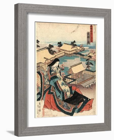 Kyoto No Zu-Utagawa Toyokuni-Framed Giclee Print