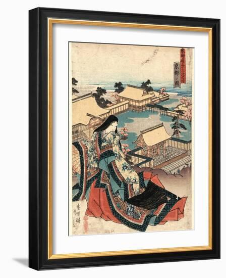 Kyoto No Zu-Utagawa Toyokuni-Framed Giclee Print