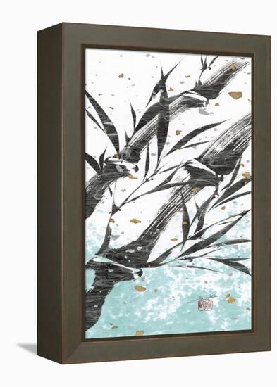Kyoto's Garden I-Katsumi Sugita-Framed Stretched Canvas