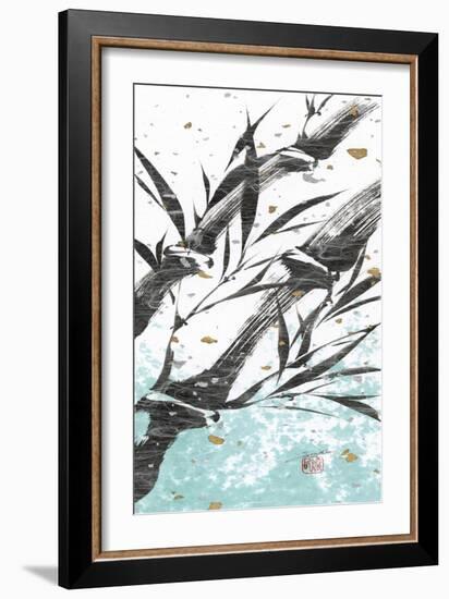 Kyoto's Garden I-Katsumi Sugita-Framed Art Print