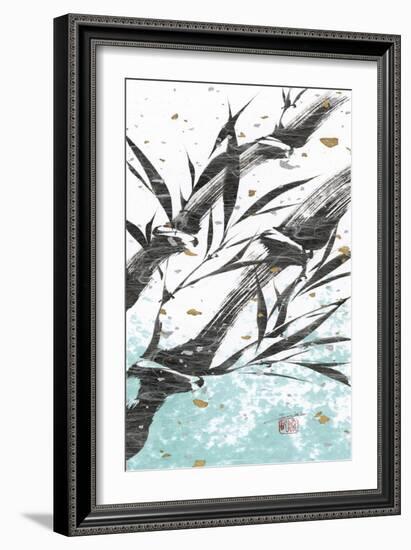 Kyoto's Garden I-Katsumi Sugita-Framed Art Print