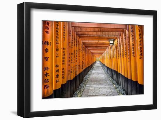 Kyoto Shrine Fushimi Inari Taisha-null-Framed Art Print