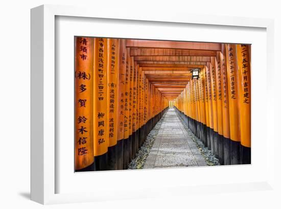 Kyoto Shrine Fushimi Inari Taisha-null-Framed Art Print