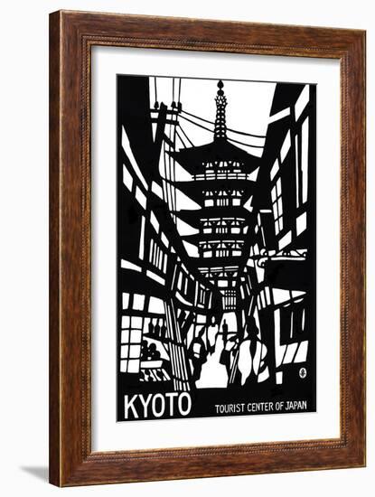 Kyoto-null-Framed Art Print