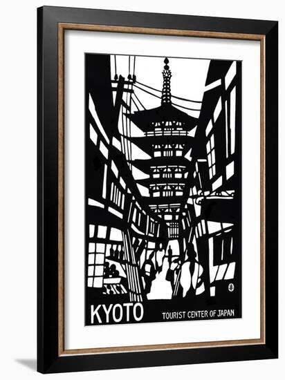 Kyoto-null-Framed Art Print
