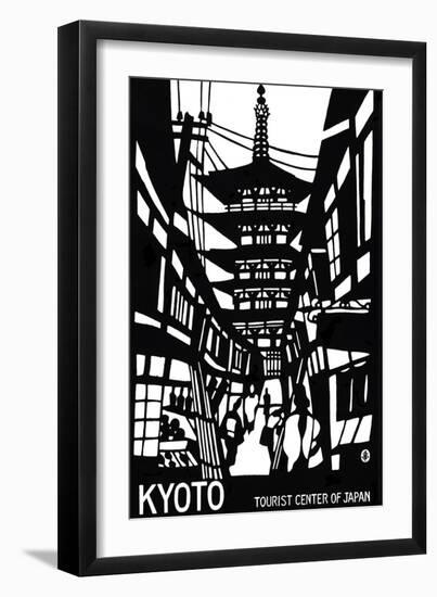 Kyoto-null-Framed Art Print