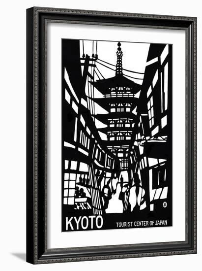 Kyoto-null-Framed Art Print