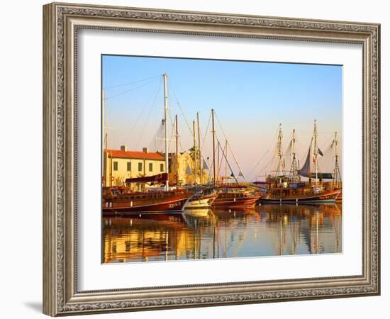 Kyrenia Harbour, Kyrenia, North Cyprus-Neil Farrin-Framed Photographic Print