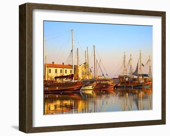 Kyrenia Harbour, Kyrenia, North Cyprus-Neil Farrin-Framed Photographic Print