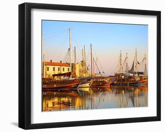 Kyrenia Harbour, Kyrenia, North Cyprus-Neil Farrin-Framed Photographic Print