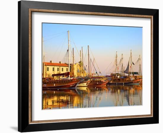 Kyrenia Harbour, Kyrenia, North Cyprus-Neil Farrin-Framed Photographic Print