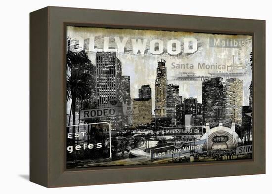 L.A. Perspectives-Dylan Matthews-Framed Stretched Canvas