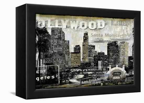 L.A. Perspectives-Dylan Matthews-Framed Stretched Canvas