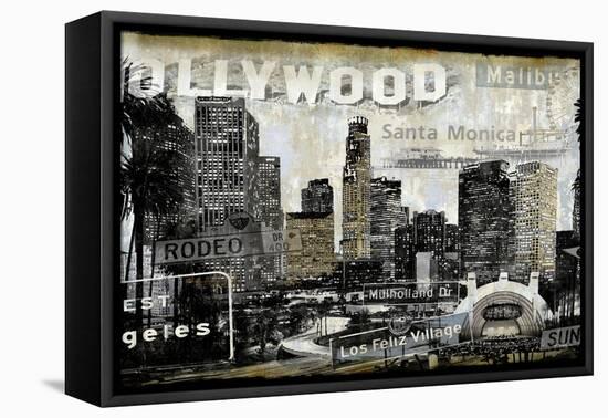L.A. Perspectives-Dylan Matthews-Framed Stretched Canvas