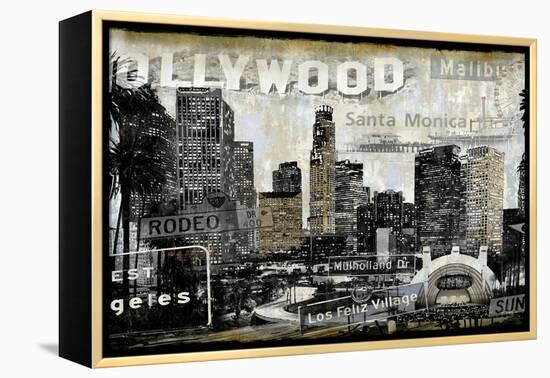 L.A. Perspectives-Dylan Matthews-Framed Stretched Canvas