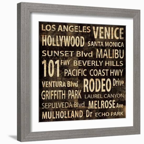 L.A.-Luke Wilson-Framed Art Print