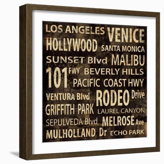 L.A.-Luke Wilson-Framed Art Print