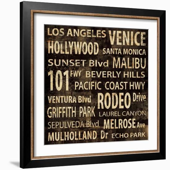 L.A.-Luke Wilson-Framed Art Print