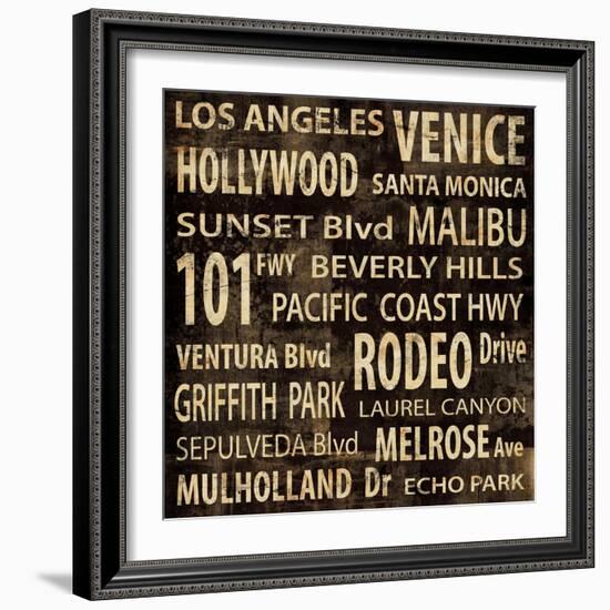 L.A.-Luke Wilson-Framed Art Print