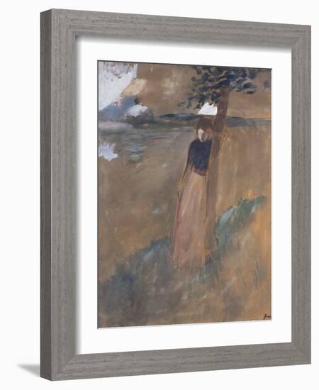 L'Abandonnee, C.1884-Jean Louis Forain-Framed Giclee Print