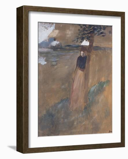 L'Abandonnee, C.1884-Jean Louis Forain-Framed Giclee Print