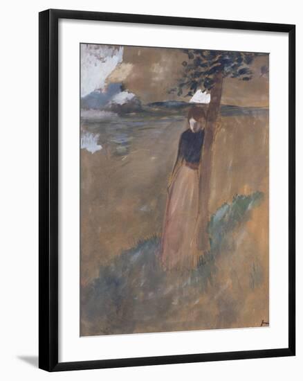 L'Abandonnee, C.1884-Jean Louis Forain-Framed Giclee Print