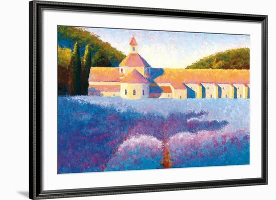 L'Abbaye de Senanque-Gail Wells-Hess-Framed Art Print