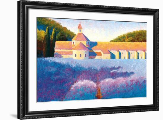 L'Abbaye de Senanque-Gail Wells-Hess-Framed Art Print