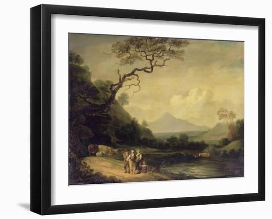 L'abreuvoir-Thomas Gainsborough-Framed Giclee Print