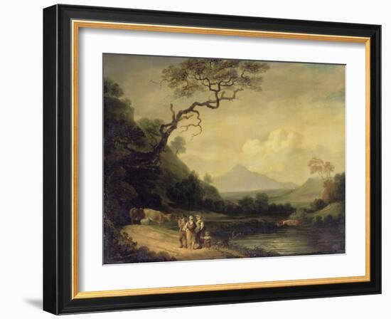 L'abreuvoir-Thomas Gainsborough-Framed Giclee Print